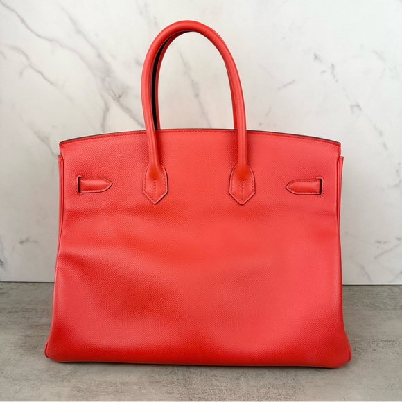 Hermès Rose Jaipur Epsom Birkin 35 - Picture 2 of 16